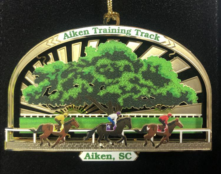 Aiken Training Track Christmas Ornament